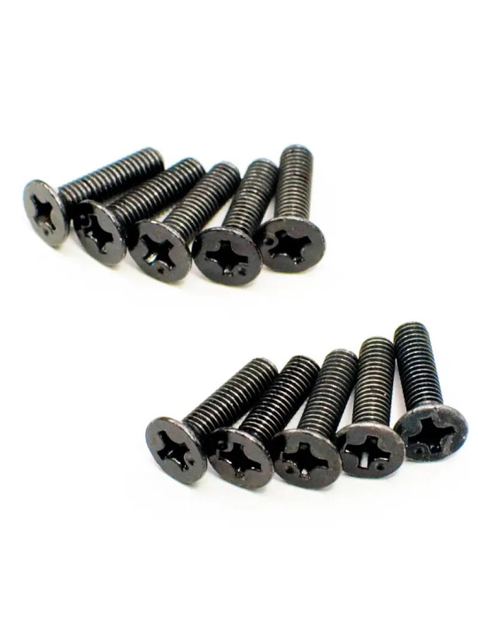 KYOSHO FLAT HEAD SCREWS 3X12MM (10) 1-S33012