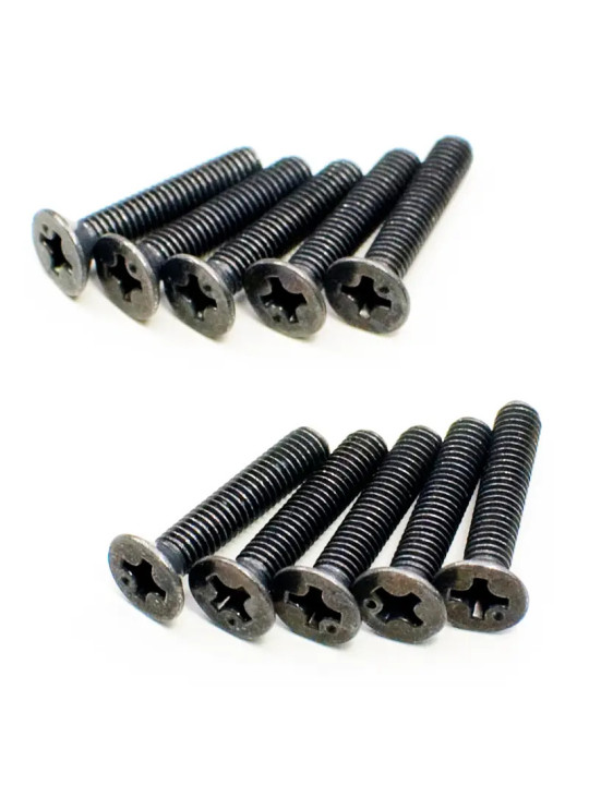 KYOSHO FLAT HEAD SCREWS 3X16MM (10) 1-S33016