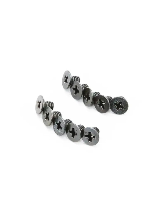 KYOSHO FLAT HEAD SCREWS 4X6MM (10) 1-S34006