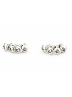 KYOSHO HEX TITAN BUTTON SCREWS M3X6MM (8) 1-S13006HT