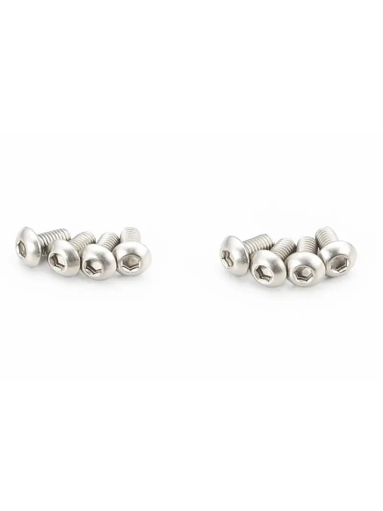 KYOSHO HEX TITAN BUTTON SCREWS M3X6MM (8) 1-S13006HT