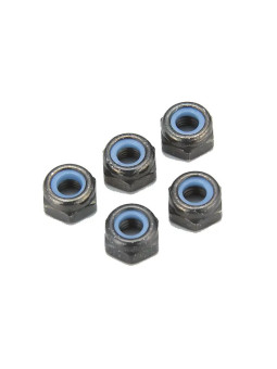 KYOSHO NYLON LOCK NUTS M3X3.3MM (5) 1-N3033N