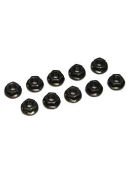 KYOSHO FLANGED NUTS M3X3.7MM (10) 1-N3037F