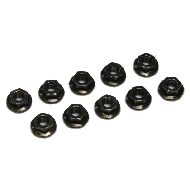 KYOSHO FLANGED NUTS M3X3.7MM (10) 1-N3037F
