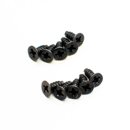 KYOSHO FLAT HEAD TP SCREWS M3X8MM (10) 1-S33008TP