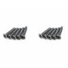KYOSHO FLAT HEAD TP SCREWS M3X12MM (10) 1-S33012TP