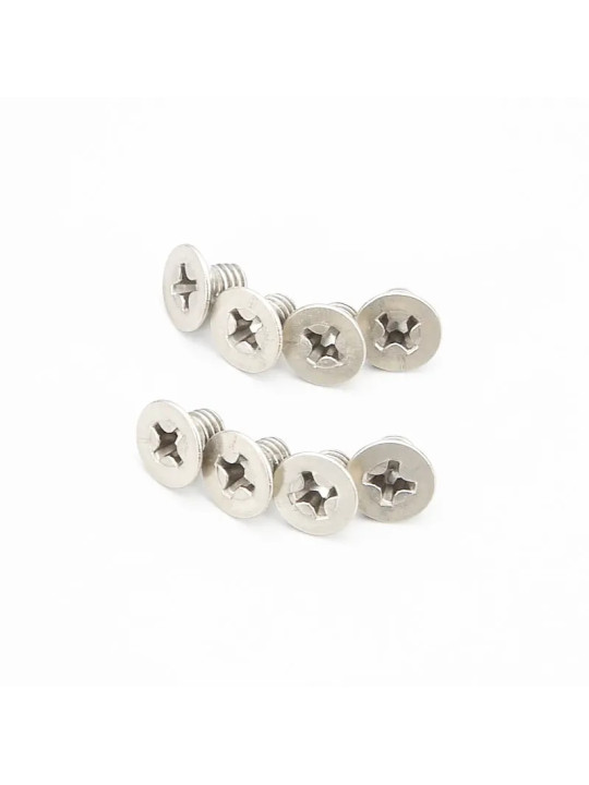 KYOSHO TITAN FLAT HEAD SCREWS M4X6MM (8) 1-S34006T
