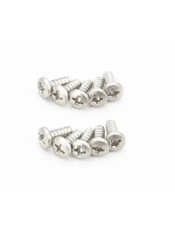 KYOSHO TITANIUM BINDING S-TAPP SCREWS (F/PLASTIC) 3 X 8MM : 10 PCS 1301