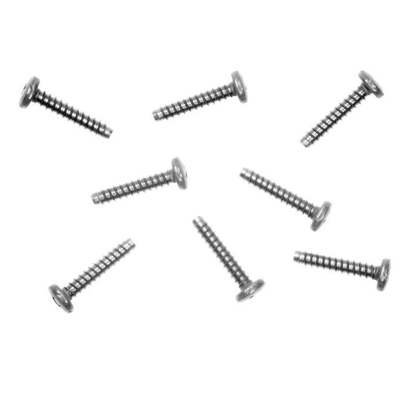 KYOSHO TITANIUM BINDING S-TAPPING SCREWS 3 X 15MM : 8 PCS 1304