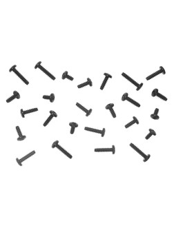 KYOSHO BINDING HEAD 3MM METALLIC SCREWS (15-20MM) (5 EACH) 1142