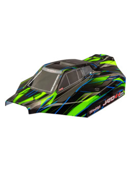 TRAXXAS BODY JATO 4X4 VXL GREEN PAINTED DECALS APPLIED 9060-GRN