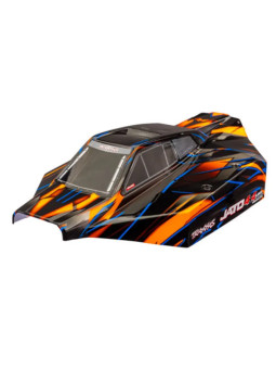 TRAXXAS BODY JATO 4X4 VXL ORANGE PAINTED DECALS APPLIED 9060-ORNG