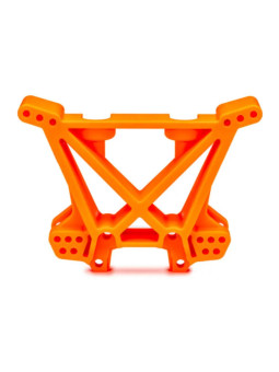 TRAXXAS SUPPORT D'AMORTISSEURS ARRIERE ORANGE - JATO 4X4 9034-ORNG