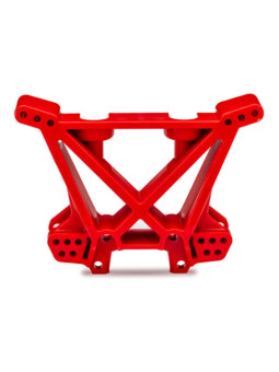 TRAXXAS SUPPORT D'AMORTISSEURS ARRIERE ROUGE - JATO 4X4 9034-RED