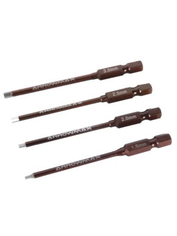 ARROWMAX POWER TOOL TIP SET 4 PIECES WITH PLASTIC CASE AM500902