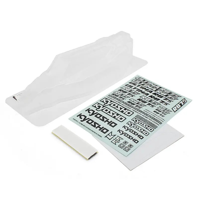 KYOSHO ULTIMA RB7.5 CLEAR BODY SET UBB01
