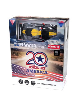 KYOSHO MINI-Z MR04 RWD CORVETTE C8-R CHROME 20TH ANNIVERSAIRE (W-MM/KT531P) 32356CRY