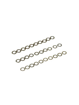 KYOSHO RONDELLES DE CALAGE 3X5MM (0.1-0.2-0.3)  (10 DE CHAQUE) 96641