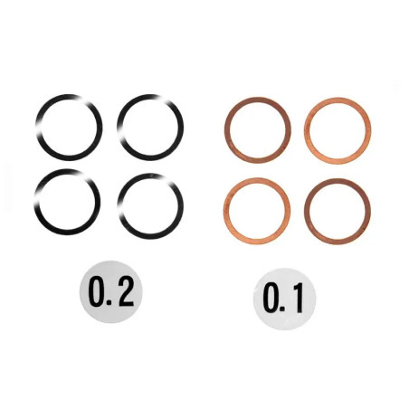 KYOSHO SHIMS 12X15MM (0.1-0.2) (4 EACH) 96646