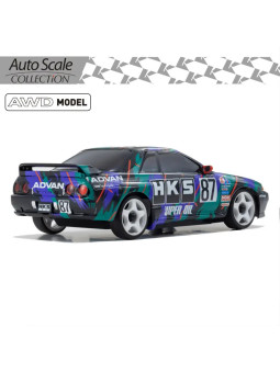KYOSHO AUTOSCALE MINI-Z SKYLINE GT-R R32 1993 HKS 87 (MA020) MZP482HK