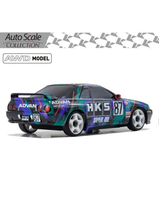 KYOSHO AUTOSCALE MINI-Z SKYLINE GT-R R32 1993 HKS 87 (MA020) MZP482HK