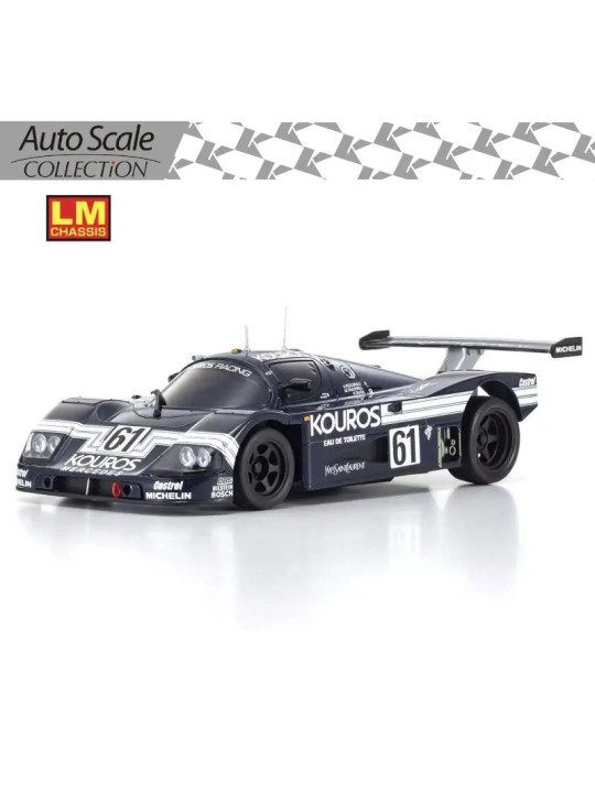 KYOSHO AUTOSCALE MINI-Z SAUBER MERCEDES C9 KOUROS NO69 LM 1987 (W-LM) MZP345KR-B