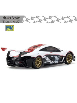 KYOSHO AUTOSCALE MINI-Z MCLAREN P1 GTR WHITE/RED (W-MM) MZP253WR