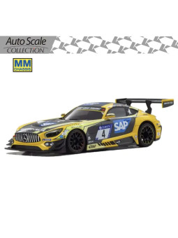 KYOSHO AUTOSCALE MINI-Z MERCEDES AMG GT3 NO.4 NURBURGRING 2018 (W-MM) MZP254YBK