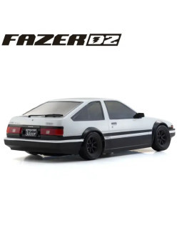 KYOSHO FAZER D2 TOYOTA SPRINTER TRUENO AE86 WHITE 1:10 DRIFT READYSET 34501