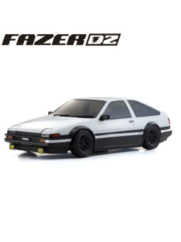 KYOSHO FAZER D2 TOYOTA SPRINTER TRUENO AE86 WHITE 1:10 DRIFT READYSET 34501