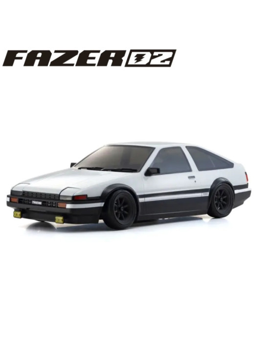 KYOSHO FAZER D2 TOYOTA SPRINTER TRUENO AE86 WHITE 1:10 DRIFT READYSET 34501