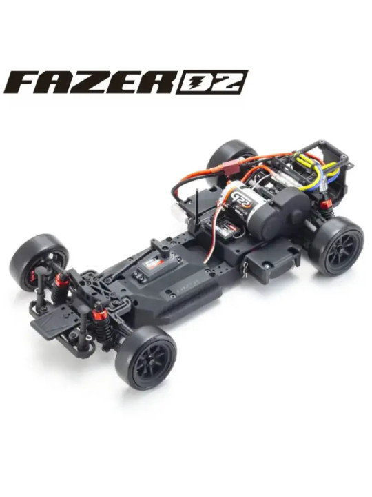 KYOSHO FAZER D2 TOYOTA SPRINTER TRUENO AE86 WHITE 1:10 DRIFT READYSET 34501