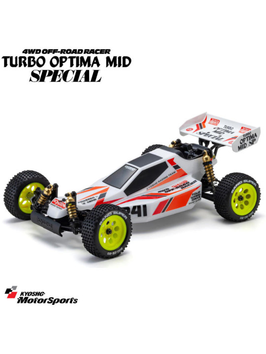 KYOSHO TURBO OPTIMA MID SPECIAL 4WD 1:10 KIT *LEGENDARY SERIES* 30623