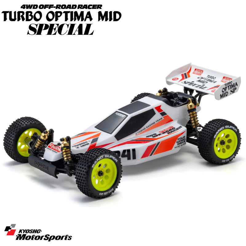 KYOSHO TURBO OPTIMA MID SPECIAL 4WD 1:10 KIT *LEGENDARY SERIES* 30623