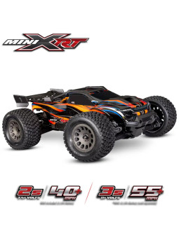 TRAXXAS MINI XRT VXL-3S USB AVEC ACCUS / CHARGEUR USB TQi 2.4 GHZ RTR 108076-1