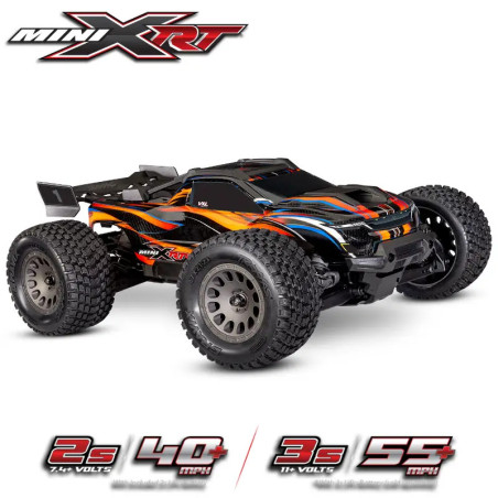 TRAXXAS MINI XRT VXL-3S USB W/BATTERY / CHARGER USB TQi 2.4 GHZ RTR 108076-1