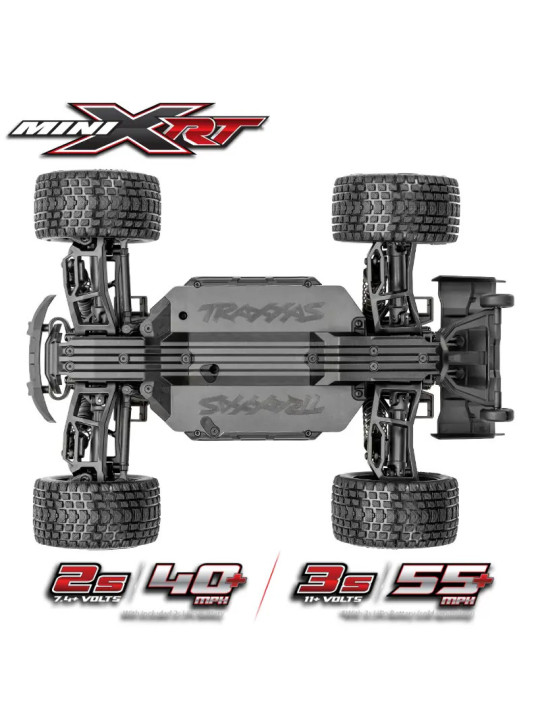 TRAXXAS MINI XRT VXL-3S USB W/BATTERY / CHARGER USB TQi 2.4 GHZ RTR 108076-1