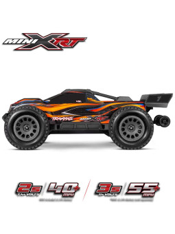 TRAXXAS MINI XRT VXL-3S USB AVEC ACCUS / CHARGEUR USB TQi 2.4 GHZ RTR 108076-1