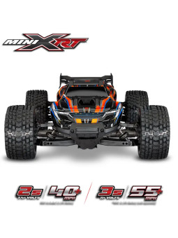 TRAXXAS MINI XRT VXL-3S USB AVEC ACCUS / CHARGEUR USB TQi 2.4 GHZ RTR 108076-1