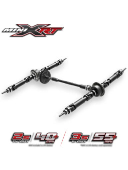 TRAXXAS MINI XRT VXL-3S USB AVEC ACCUS / CHARGEUR USB TQi 2.4 GHZ RTR 108076-1