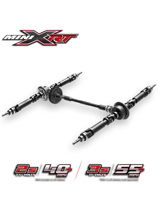 TRAXXAS MINI XRT VXL-3S USB W/BATTERY / CHARGER USB TQi 2.4 GHZ RTR 108076-1