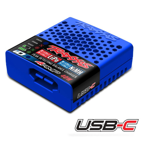 TRAXXAS CHARGEUR EZ-PEAK USB-C 40W NIMH/LIPO 2985