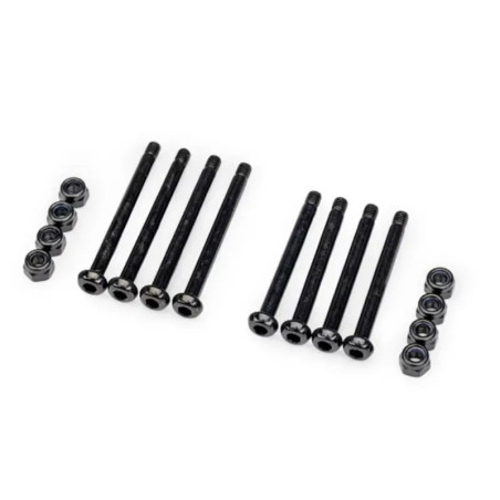 TRAXXAS SUSPENSION PINS OUTER (HARDENED STEEL) 3X34MM (4) 3X37MM (4) 10740X