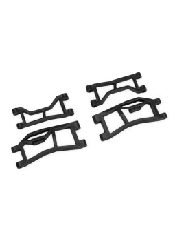 TRAXXAS TRIANGLES DE SUSPENSION ARR SUP ET INF WIDEMAXX NOIR MINI MAXX/XRT 10727-BLK