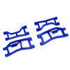 TRAXXAS TRIANGLES DE SUSPENSION ARR SUP ET INF WIDEMAXX BLEU MINI MAXX/XRT 10727-BLUE