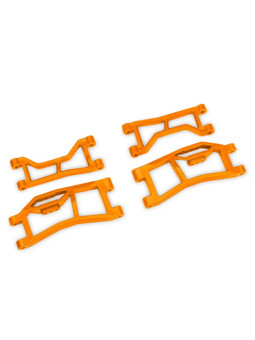 TRAXXAS TRIANGLES DE SUSPENSION ARR SUP ET INF WIDEMAXX ORANGE MINI MAXX/XRT 10727-ORNG