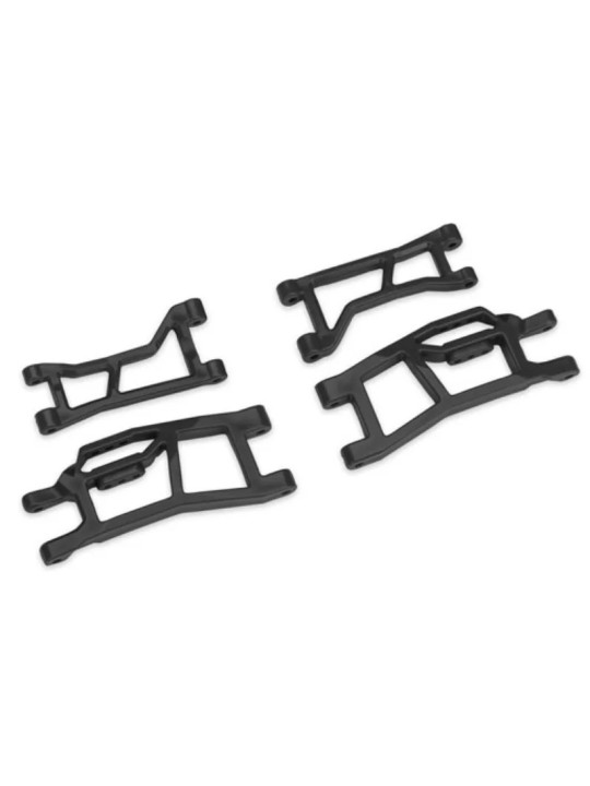 TRAXXAS SUSPENSION ARMS FRONT BLACK WIDEMAXX MINI MAXX/XRT 10725-BLK