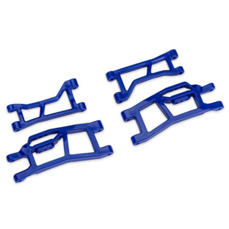 TRAXXAS SUSPENSION ARMS FRONT BLUE WIDEMAXX MINI MAXX/XRT 10725-BLUE