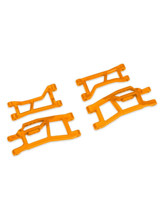 TRAXXAS SUSPENSION ARMS FRONT ORANGE WIDEMAXX MINI MAXX/XRT 10725-ORNG