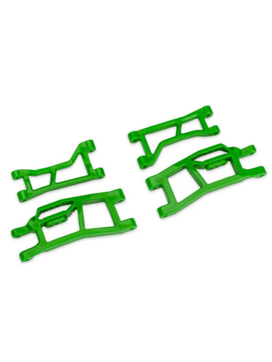 TRAXXAS SUSPENSION ARMS FRONT GREEN WIDEMAXX MINI MAXX/XRT 10725-GRN